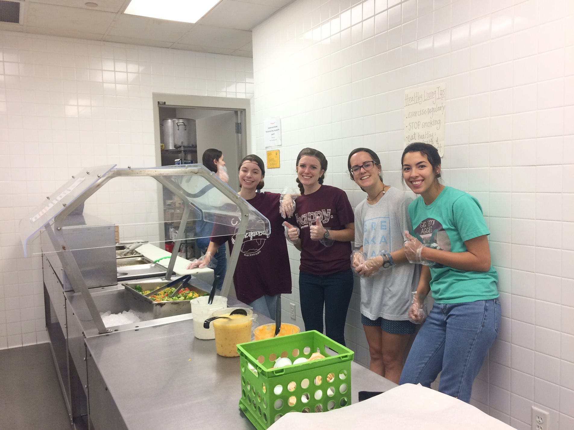 Transfers working at Twin City Mission Soup Kitchen