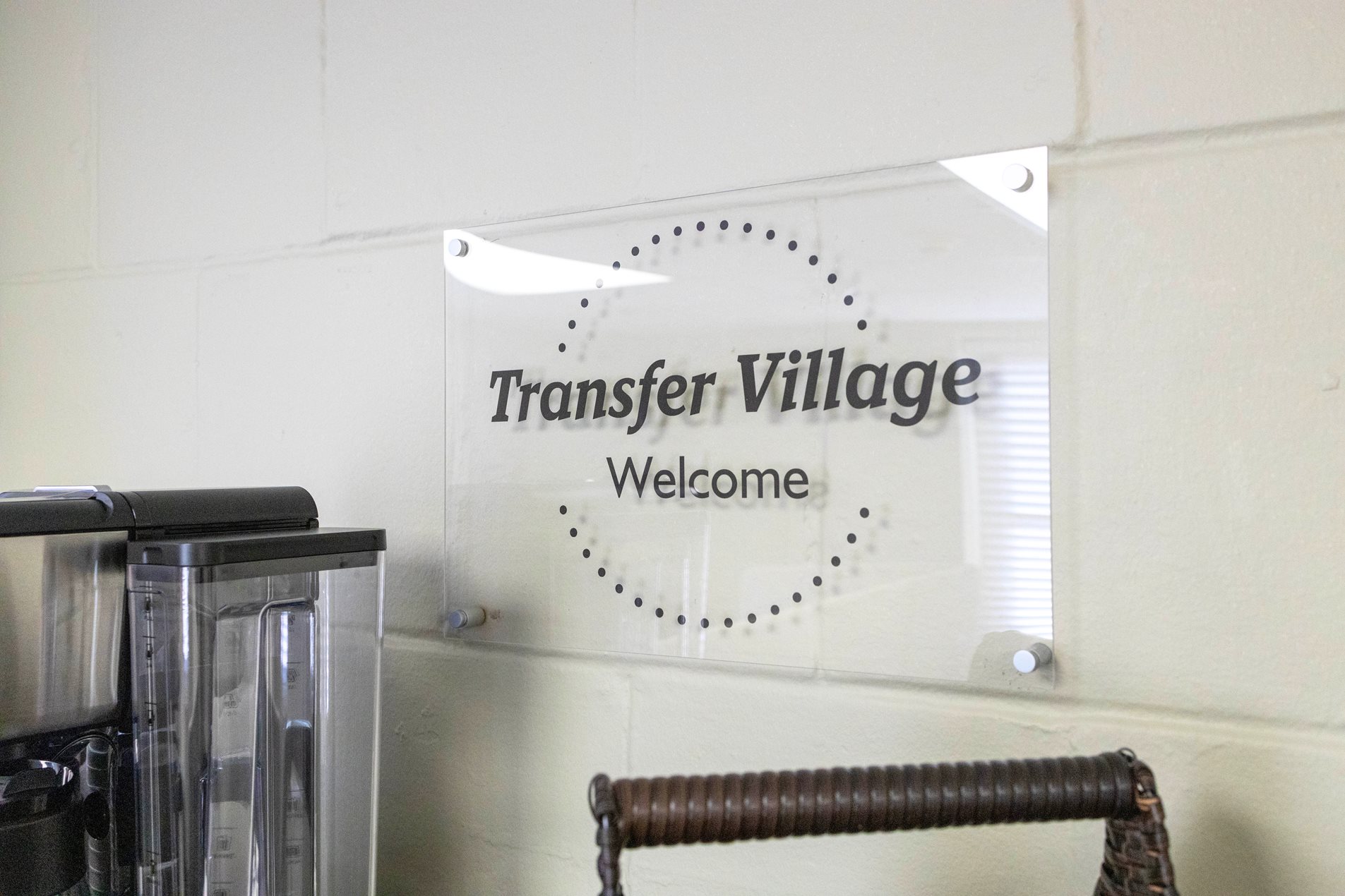 Transfer Village Sign